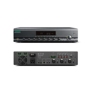 2 Zones Integrated Mixer Amplifier with Remote Paging